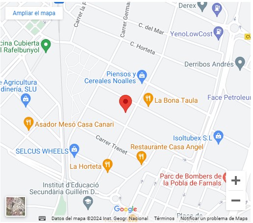 C Massamagrell 20, despacho 20, 46137 Rafelbunyol (Valencia)